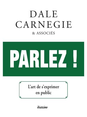 cover image of Parlez--L'art de s'exprimer en public